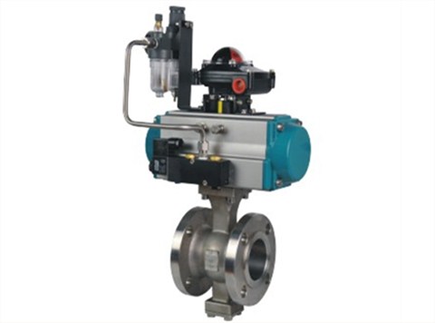 V型調節(jie)球閥