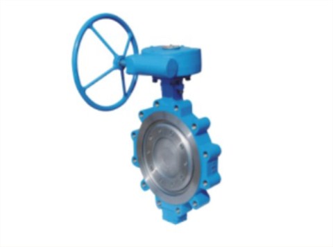 美标(biāo)三偏心凸耳對(duì)夾式蝶閥