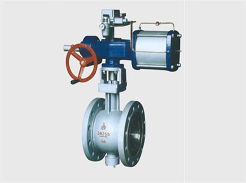 氣動V型調(diao)節閥球閥