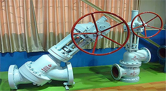 航(hang)天泵閥生産的Y型(xíng)料漿閥及三通料(liào)漿閥 航天泵閥生(shēng)産的Y型料漿閥及(ji)三通料漿閥