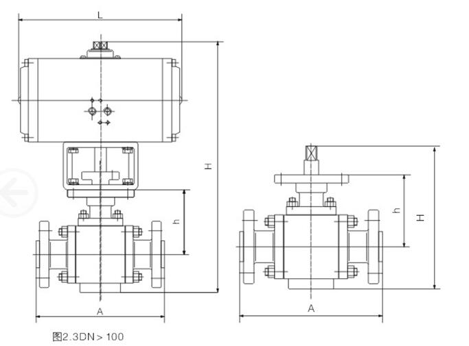固定(dìng)式金屬(shu)密封高(gāo)壓球閥(fá)結構圖(tu) 固定式(shì)金屬密(mì)封高壓(ya)球閥結(jie)構圖