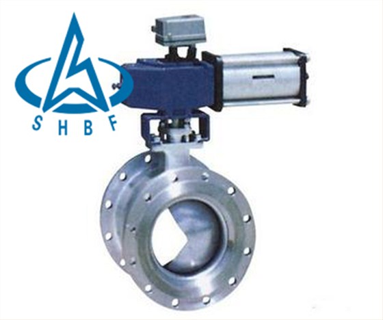 不鏽鋼(gang)氣動V型球閥