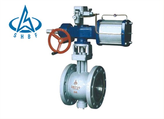 氣動V型調節(jie)球閥