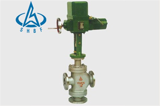 電動三通(tong)合流、分流調(diao)節閥 電動三(sān)通合流、分流(liú)調節閥