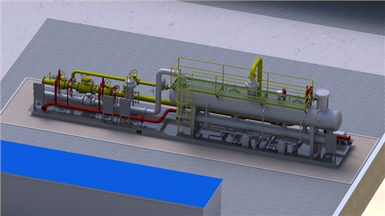 數字化(hua)集氣撬模型(xing)