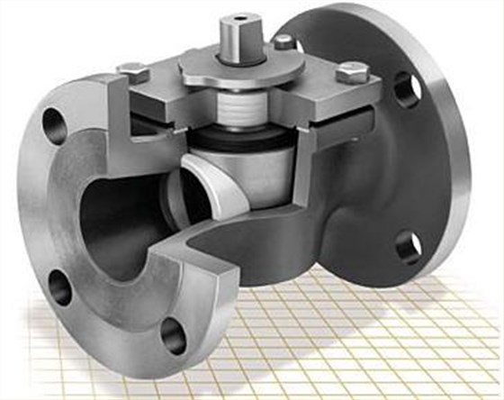 旋塞閥剖(pou)析圖