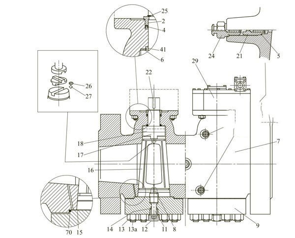 旋(xuán)塞閥内容(rong)圖